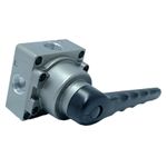 Válvula Pneumática Rotativa Saída Lateral 1/2 Bsp 4v 3p Werk