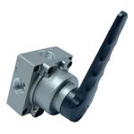 Válvula Pneumática Rotativa Saída Lateral 1/2 Bsp 4v 3p Werk