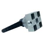 Válvula Pneumática Rotativa Saída Lateral 1/2 Bsp 4v 3p Werk