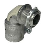 Conector Curvo Flexor Com Rosca 1/2