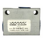 Elemento Ou Valvula Seletora de Circuito 1/4 Bsp Werk 514SC