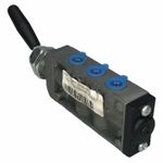 Valvula Pneumatica Alavanca Mola 1/8BSP 5V 2Pos Werk Schott