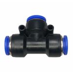 Conexão Pneumatica União Tee Fluir 14mm Plastica Engate Rapido