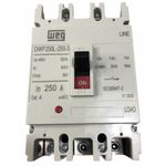Disjuntor Caixa Moldada 250A Weg DWP250L-250-3 (20KA 38/4150V)