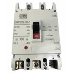 Disjuntor Caixa Moldada 160A Weg DWP250L-160-3 (20KA 38/4150V)