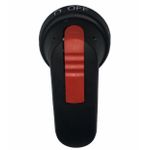 Manopla Para Chave Seccionadora Weg Rfw-160 Preta S/ Haste