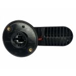 Manopla Para Chave Seccionadora Weg Rfw-160 Preta S/ Haste