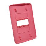 Placa 4X2 de 1 Posição Horizontal Compose Rosa S/ Suporte