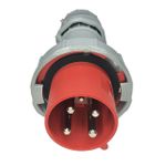 Plugue Industrial 3p+t 63a 6horas Verm 380-440v Weg 12821022