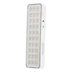 Luminaria De Emergência Slim Segurimax 30 Leds 70/100 Lumens Bivolt