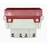 Modulo Tomada 2P+T Weg Refinatto 127/220V 20A Vermelha