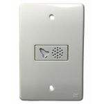 Campainha Cigarra Bivolt Placa 4x2 Equile Montado Branco 14236078
