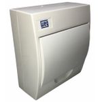 Quadro De Distribuição De Sobrepor Weg 8 Disjuntores Branco