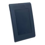  Placa 4x2 Cega Refinatto Weg Style Preta C/ Fundo Preto