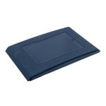  Placa 4x2 Cega Refinatto Weg Style Preta C/ Fundo Preto