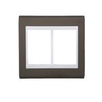 Placa 4x4 6 Posições Refinatto Weg Branca C/ Fundo Argila