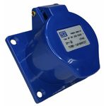 Tomada Industrial De Embutir 3P+T Weg 16A 9Horas Azul 220-240V Standard 14684949