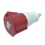 Acoplamento Industrial Weg 3P+T 32A 6Horas Vermelho 380-440V Standard 14684918