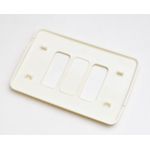 Placa 4X2 de 2 Posições Compose Marfim S/ Suporte 13272827