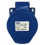 Tomada Sobrepor 3P+T 32A 9Horas 200-250V Azul Standard Weg 