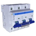 Disjuntor Tripolar Weg Din 70A Curva B 3KA MDW-B70-3