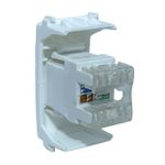 Módulo Tomada RJ45 C/ Keystone CAT 6 Composé Branco 13206663