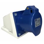 Tomada Sobrepor 3p+t 16a 9horas 200-250v Azul Standard Weg