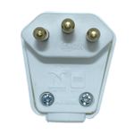 Plugue Macho 2P+T Weg 90° 20A 250V Branco 13302198