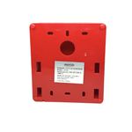 Sinalizador Audiovisual Com Sirene Segurimax 12/24V Convencional