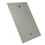 Tampa Unha Cega 4x2 Cromada P/ Cx. Tomada Piso Tramontina