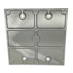 Tampa Unha Cega 4x4 P/ Caixa Tomada Piso Tramontina