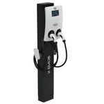 Estação Recarga Carros Elétricos 2x22kw 2 Cabos C/ Ihm Wemob