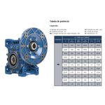 Redutor De Velocidade Weg Tamanho 50 1/10 Coroa E Rosca S/ Fim