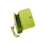BOLSA FEMININA ESTILO CLUTCH MODA FESTA VERDE LIMÃO-VINLENE