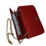BOLSA FEMININA ESTILO CLUTH MODA FESTA-BORDO- VINLENE