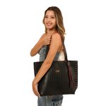 BOLSA FEMININA SACOLA PRETA -VINLENE