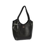 BOLSA FEMININA ESTILO SACOLA PRETA-VINLENE