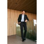 TERNO MASC GABARDINEI PRETO