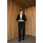 TERNO MASC GABARDINEI PRETO