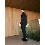 TERNO MASC GABARDINEI PRETO