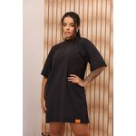 VESTIDO OVERSIZED GOLA ALTA