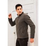 Jaqueta de nobuck peluciada