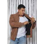 Jaqueta de Camurça Peluciada Masc