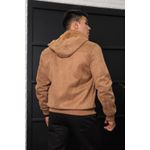 Jaqueta de Suede Peluciada