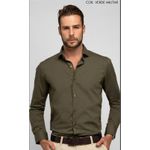 CAMISA MASC ELEGANCE BLACK ELASTANO