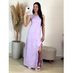 VESTIDO REGATA FENDA BABADO 