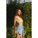 SHORT COM CINTO ABERTURA DO LADO