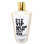 creme Hidratante Corporal 212 Vip Carolina Herreira grandes grifes 250ml 