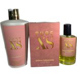 Kit Perfume 50ml + Creme Hidratante Grandes Grifes 250ml Pure XS Feminino Paco Rabbane