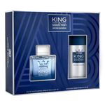 Coffret King Of Seduction Antonio Banderas Perfume EDT 100ml + Desodorante 150ml 